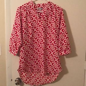 NWOT Hi-low boutique tunic